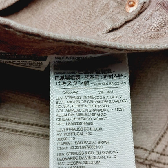 Levi's Men Camel Relaxed Fit Jeans P2864 - Picture 8 of 11